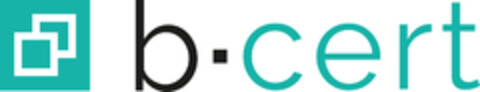 b-cert Logo (EUIPO, 03.05.2021)