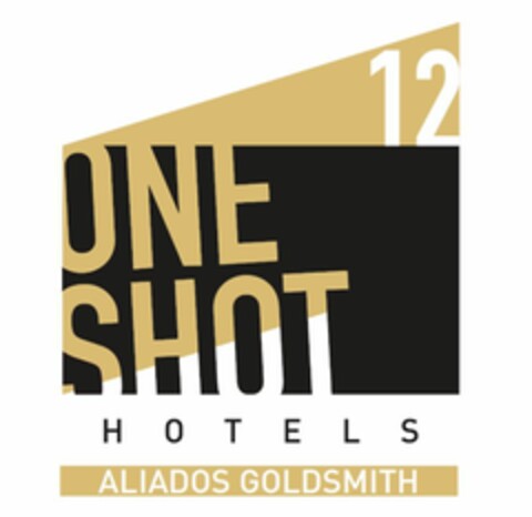 12 ONE SHOT HOTELS ALIADOS GOLDSMITH Logo (EUIPO, 01/12/2023)