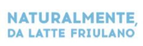 NATURALMENTE, DA LATTE FRIULANO Logo (EUIPO, 05/31/2023)