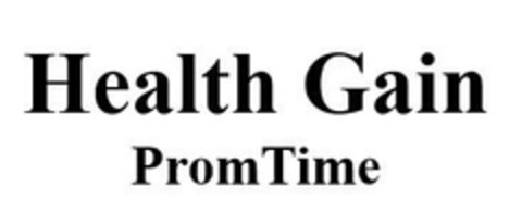 Health Gain PromTime Logo (EUIPO, 27.07.2023)