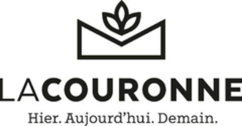 LACOURONNE Hier . Aujourd'hui . Demain . Logo (EUIPO, 06/05/2024)