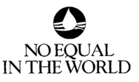 NO EQUAL IN THE WORLD Logo (EUIPO, 17.03.1998)