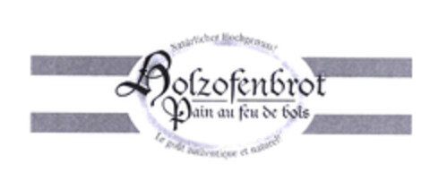 Holzofenbrot Pain au feu de bois Logo (EUIPO, 21.07.2003)