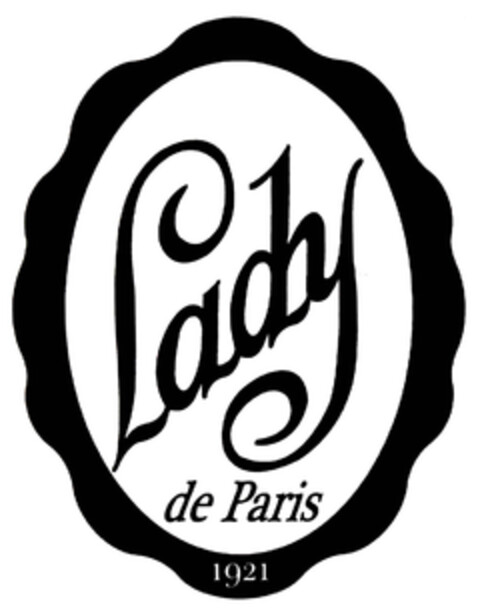 Lady de Paris 1921 Logo (EUIPO, 03/16/2006)