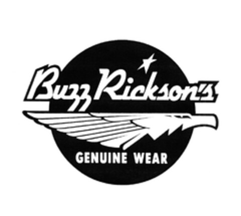 Buzz Rickson's GENUINE WEAR Logo (EUIPO, 10/14/2006)