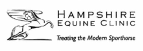 HAMPSHIRE EQUINE CLINIC Treating the Modern Sporthorse Logo (EUIPO, 25.06.2009)