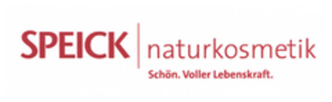 SPEICK naturkosmetik Schön. Voller Lebenskraft. Logo (EUIPO, 24.07.2009)