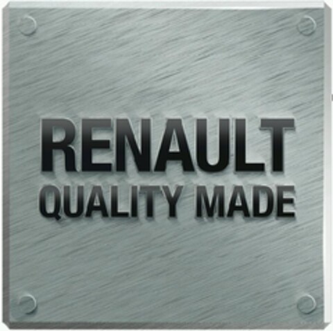 Renault Quality Made Logo (EUIPO, 21.12.2011)