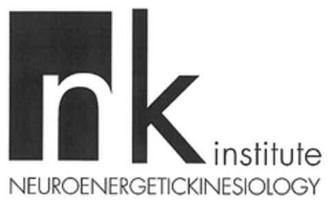 nk institute NEUROENERGETICKINESIOLOGY Logo (EUIPO, 06.07.2012)