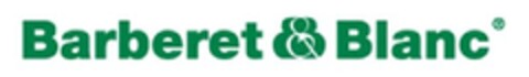 BARBERET & BLANC Logo (EUIPO, 09/21/2012)