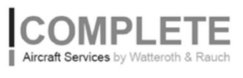 COMPLETE Aircraft Services by Watteroth & Rauch Logo (EUIPO, 08.01.2013)