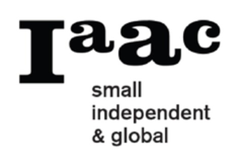 Iaac small independent & global Logo (EUIPO, 22.03.2013)