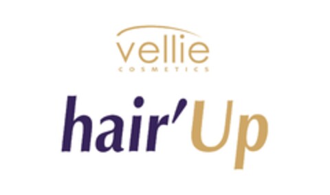 vellie cosmetics hair'Up Logo (EUIPO, 18.06.2015)