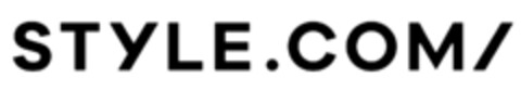 STYLE.COM/ Logo (EUIPO, 23.06.2015)