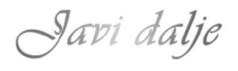 Javi dalje Logo (EUIPO, 26.08.2015)