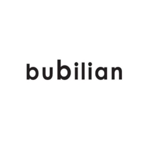 bubilian Logo (EUIPO, 16.11.2017)