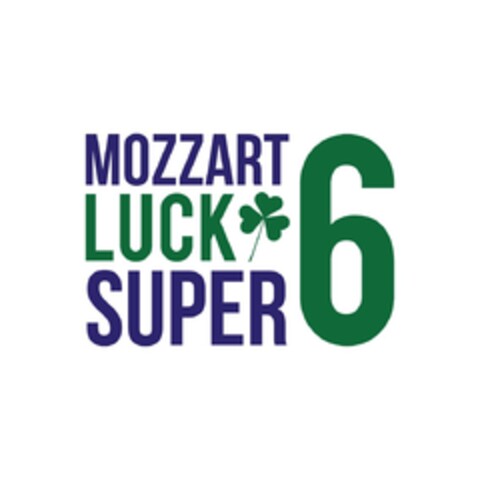 MOZZART LUCK SUPER 6 Logo (EUIPO, 12.06.2018)