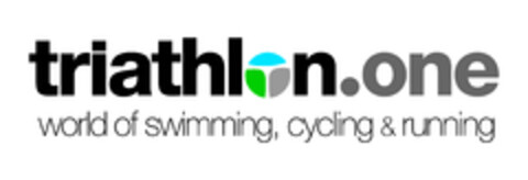 triathlon.one world of swimming, cycling & running Logo (EUIPO, 14.11.2018)