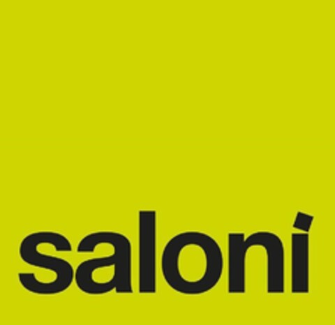 SALONI Logo (EUIPO, 20.11.2020)
