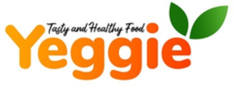 TASTY AND HEALTHY FOOD YEGGIE Logo (EUIPO, 24.03.2021)