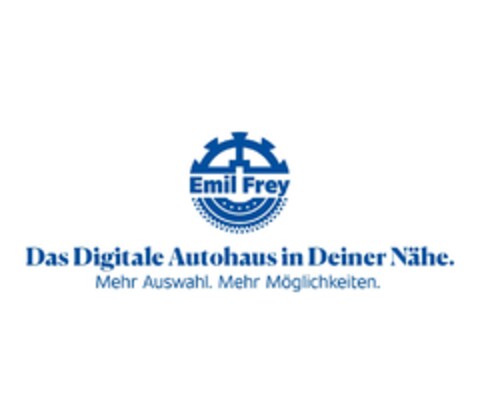 Emil Frey Das Digitale Autohaus in Deiner Nähe. Mehr Auswahl. Mehr Möglichkeiten. Logo (EUIPO, 04.08.2021)