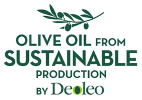 OLIVE OIL FROM SUSTAINABLE PRODUCTION BY Deoleo Logo (EUIPO, 23.02.2022)