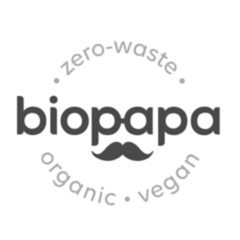 biopapa • zero-waste • organic • vegan Logo (EUIPO, 05/11/2022)