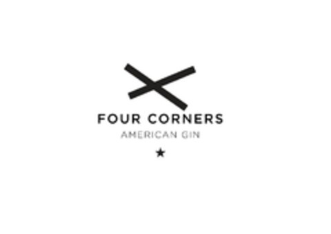 Four Corners American Gin Logo (EUIPO, 06/08/2022)