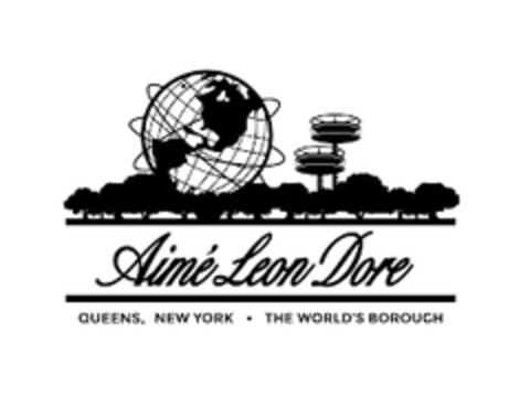 AIMÉ LEON DORE QUEENS, NEW YORK THE WORLD'S BOROUGH Logo (EUIPO, 16.09.2022)