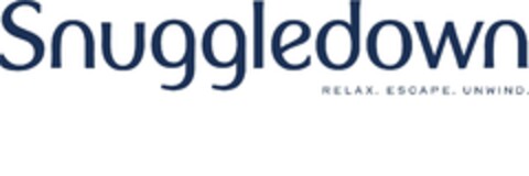 SNUGGLEDOWN RELAX . ESCAPE . UNWIND . Logo (EUIPO, 02/07/2024)