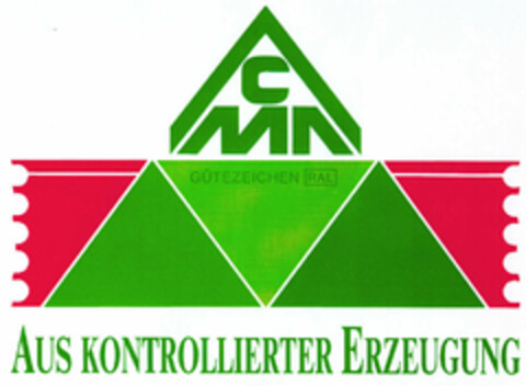 CMA AUS KONTROLLIERTER ERZEUGUNG Logo (EUIPO, 04/01/1996)