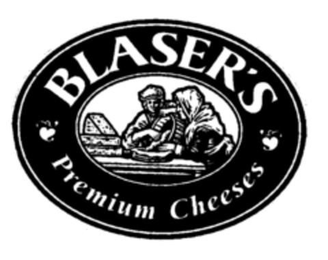BLASER'S Premium Cheeses Logo (EUIPO, 19.08.1997)