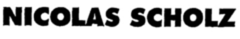 NICOLAS SCHOLZ Logo (EUIPO, 18.05.1999)