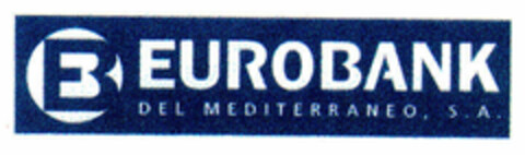 EB EUROBANK DEL MEDITERRANEO, S.A. Logo (EUIPO, 15.11.1999)