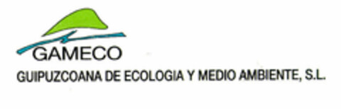 GAMECO GUIPUZCOANA DE ECOLOGIA Y MEDIO AMBIENTE, S.L. Logo (EUIPO, 18.03.2000)