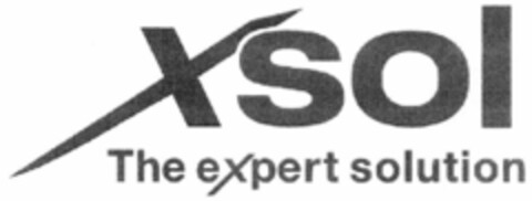 xsol The expert solution Logo (EUIPO, 13.03.2002)