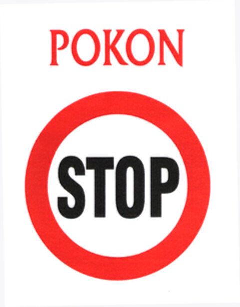 POKON STOP Logo (EUIPO, 30.06.2003)