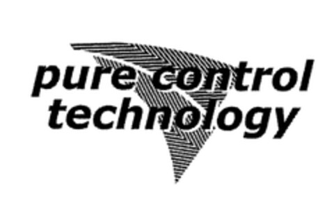 pure control technology Logo (EUIPO, 20.04.2004)