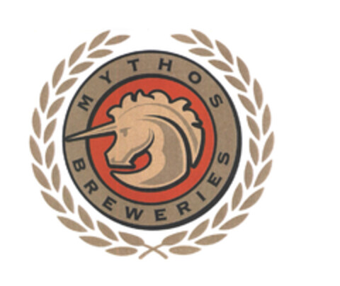 MYTHOS BREWERIES Logo (EUIPO, 05/14/2004)