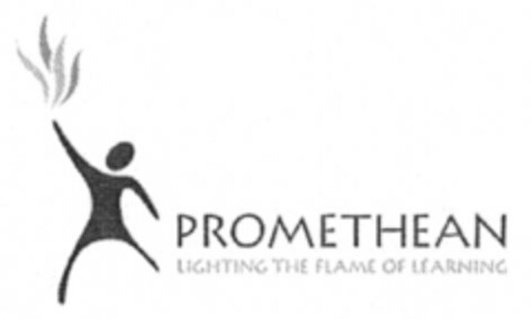 PROMETHEAN LIGHTING THE FLAME OF LEARNING Logo (EUIPO, 06.09.2006)