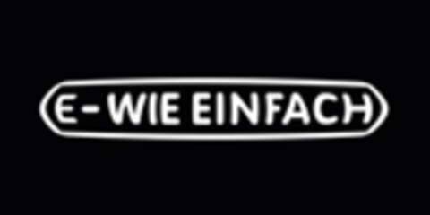 E - WIE EINFACH Logo (EUIPO, 01/08/2007)