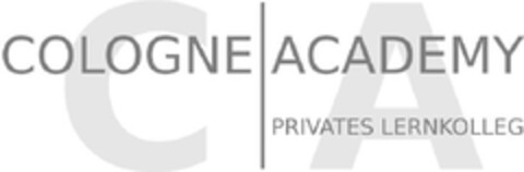 COLOGNE ACADEMY PRIVATES LERNKOLLEG Logo (EUIPO, 28.01.2011)