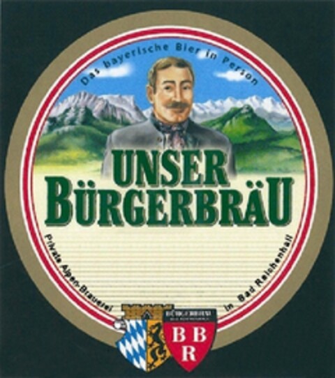 UNSER BÜRGERBRÄU Logo (EUIPO, 25.07.2011)