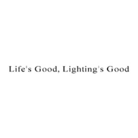 LIFE'S GOOD, LIGHTING'S GOOD Logo (EUIPO, 09/14/2011)