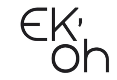 EK'oh Logo (EUIPO, 28.06.2012)