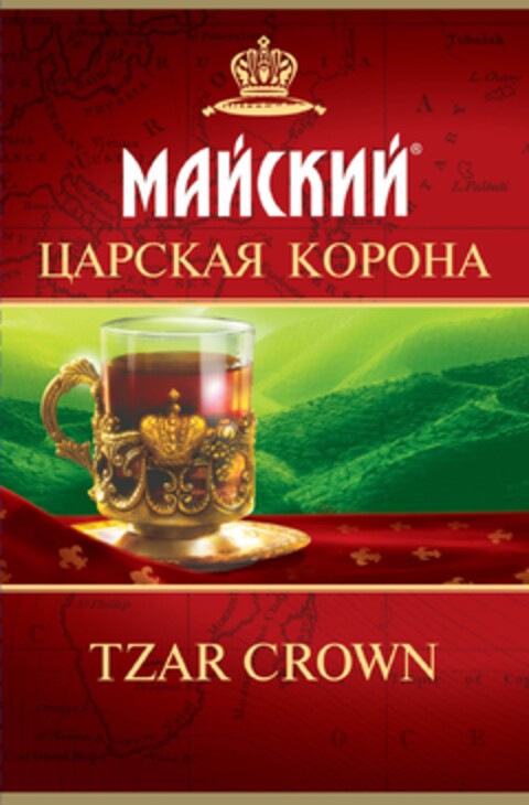 МАЙСКИЙ ЦАРСКАЯ КОРОНА TZAR CROWN Logo (EUIPO, 12.09.2012)