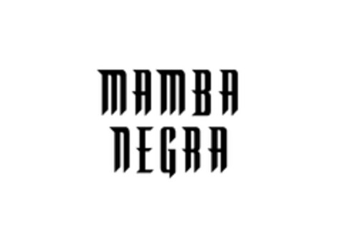 MAMBA NEGRA Logo (EUIPO, 09/27/2012)