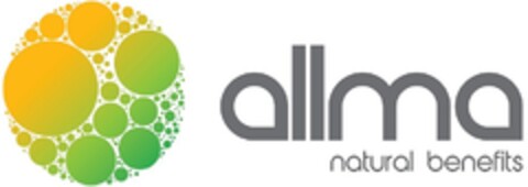 ALLMA NATURAL BENEFITS Logo (EUIPO, 10.12.2015)