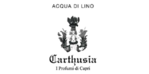 ACQUA DI LINO CARTHUSIA I PROFUMI DI CAPRI Logo (EUIPO, 27.06.2016)