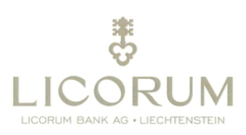 LICORUM LICORUM BANK AG LIECHTENSTEIN Logo (EUIPO, 16.09.2016)